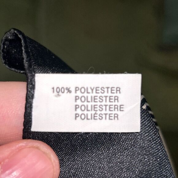 Italian Made Plaid Square Scarf 30.5 Inches - Picture 4 of 5